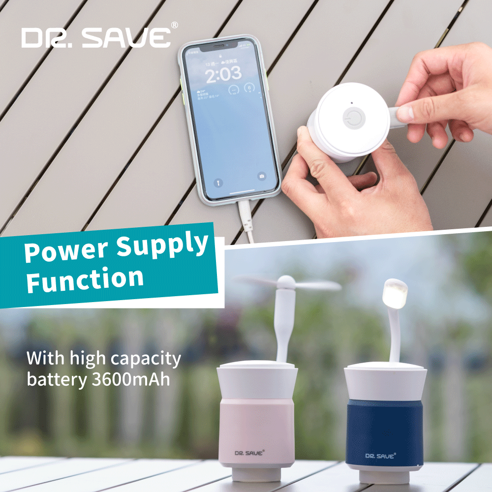 DR. SAVE 3in1 ALPHA Power Portable Air Pump