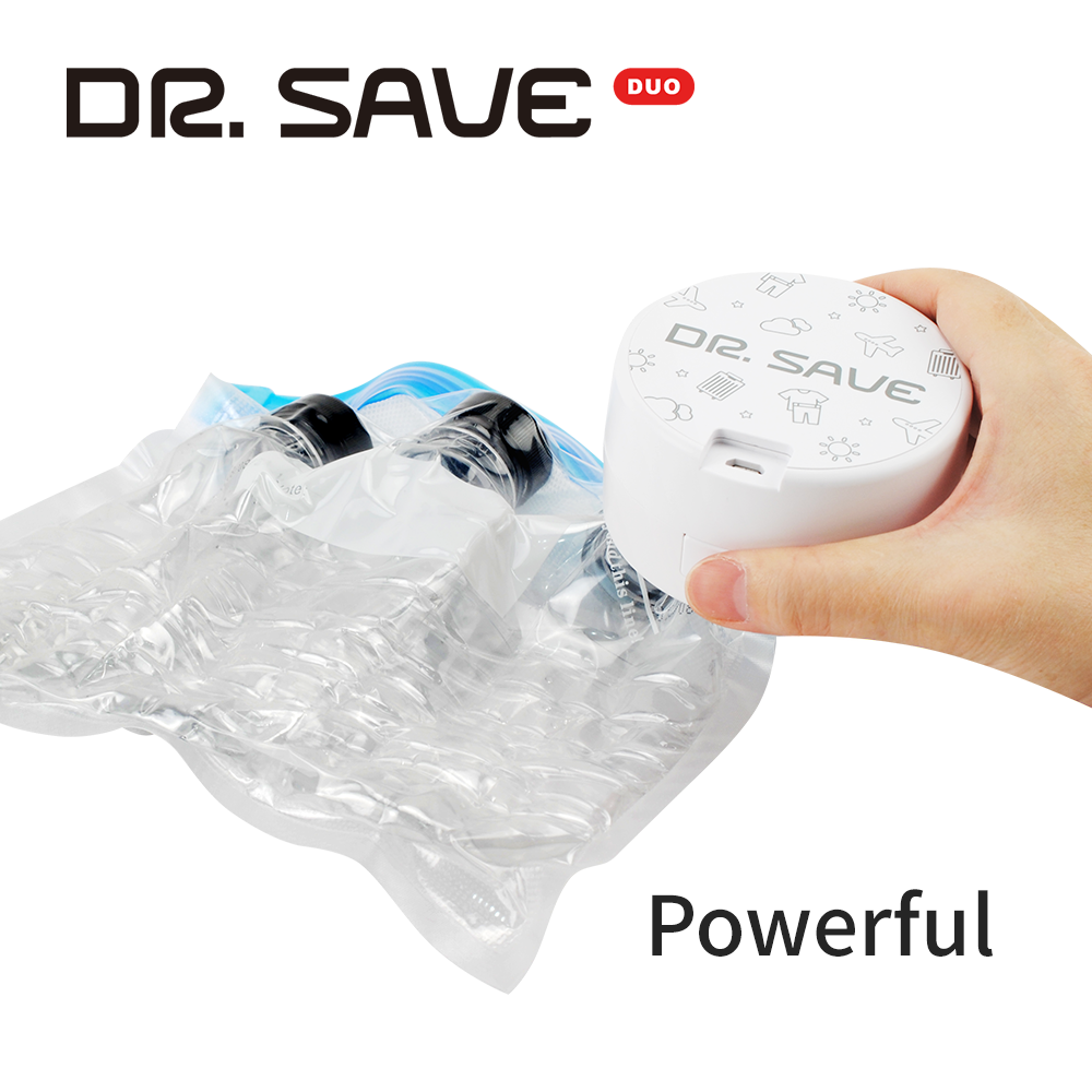 DR. SAVE DUO吸排気両用ミニ真空機(内蔵リチウム電池)