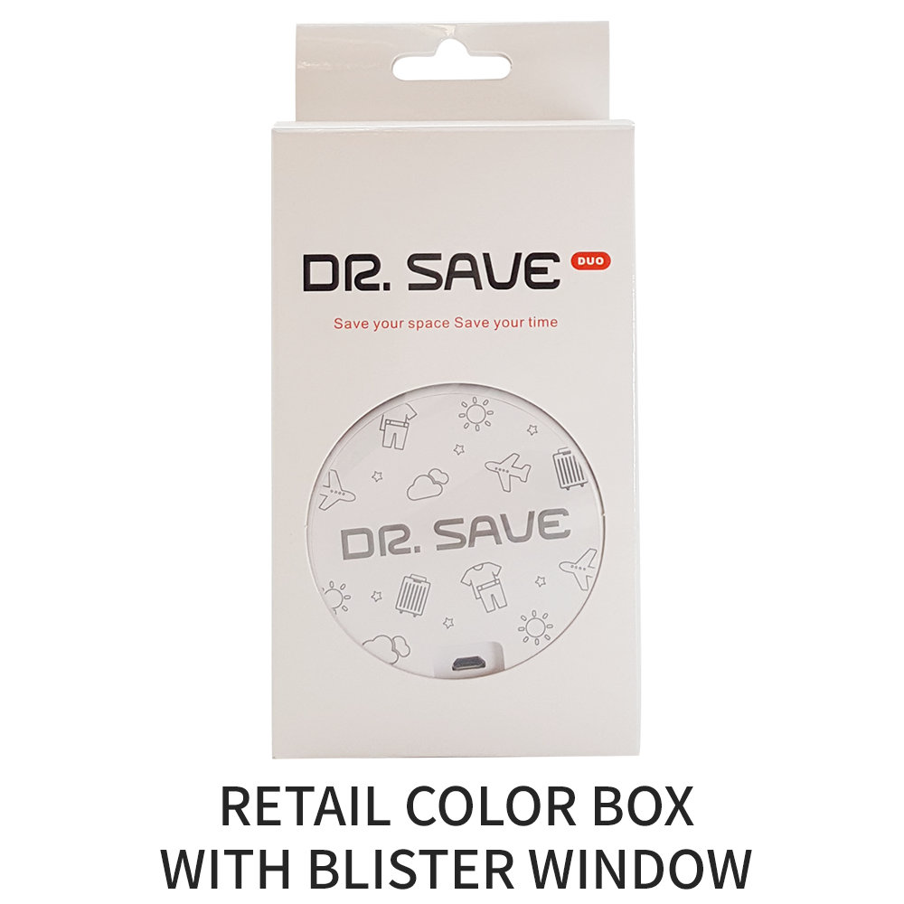 DR. SAVE DUO吸排気両用ミニ真空機(内蔵リチウム電池)