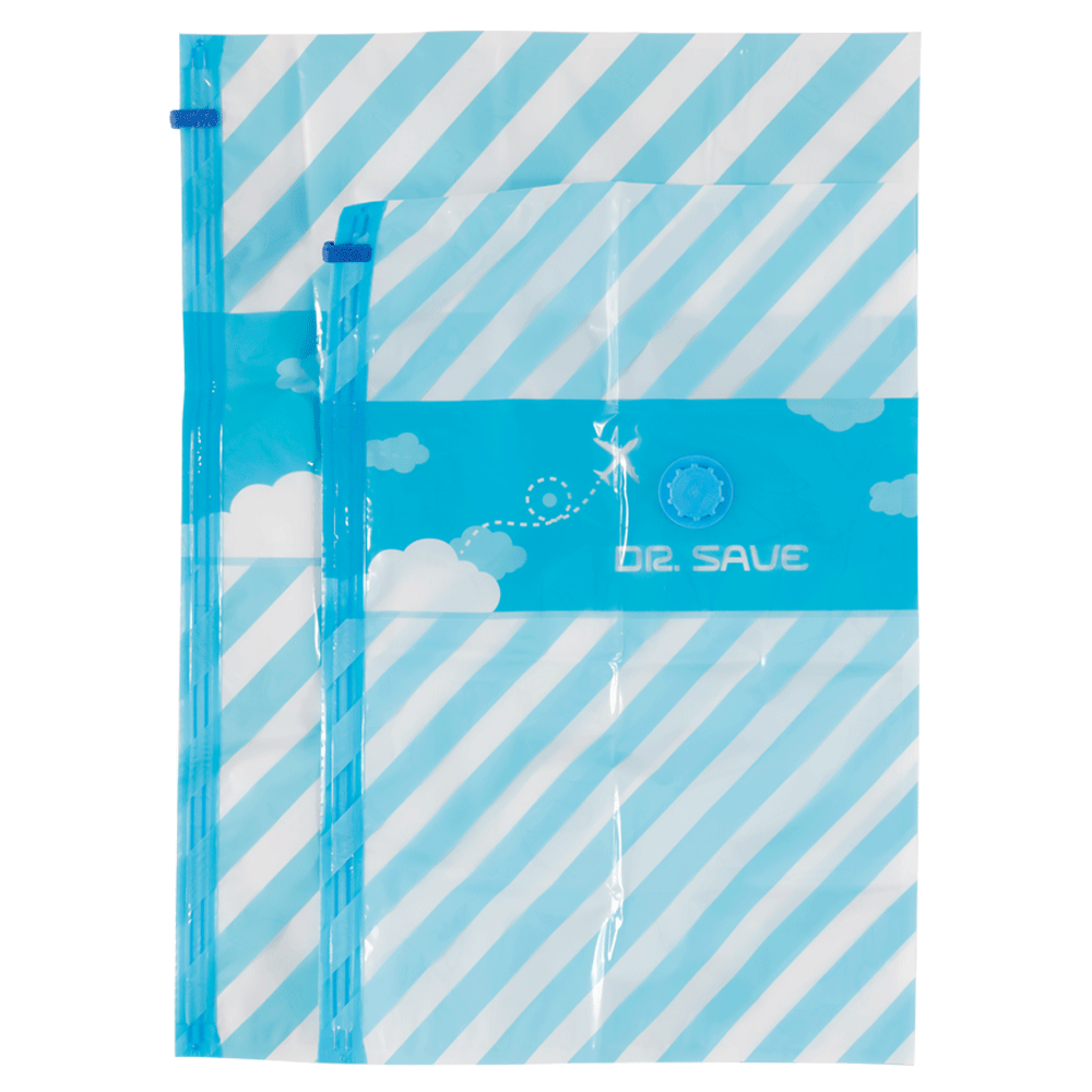 衣類圧縮袋 セット (小、大 各2枚ずつ入り) 旅行用 出張 引っ越し 衣替え