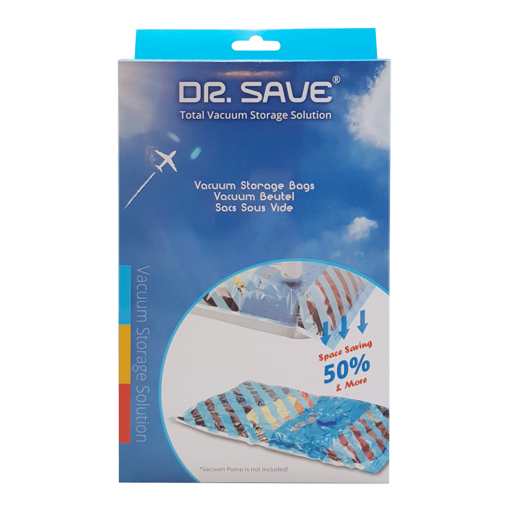 衣類圧縮袋 セット (小、大 各2枚ずつ入り) 旅行用 出張 引っ越し 衣替え