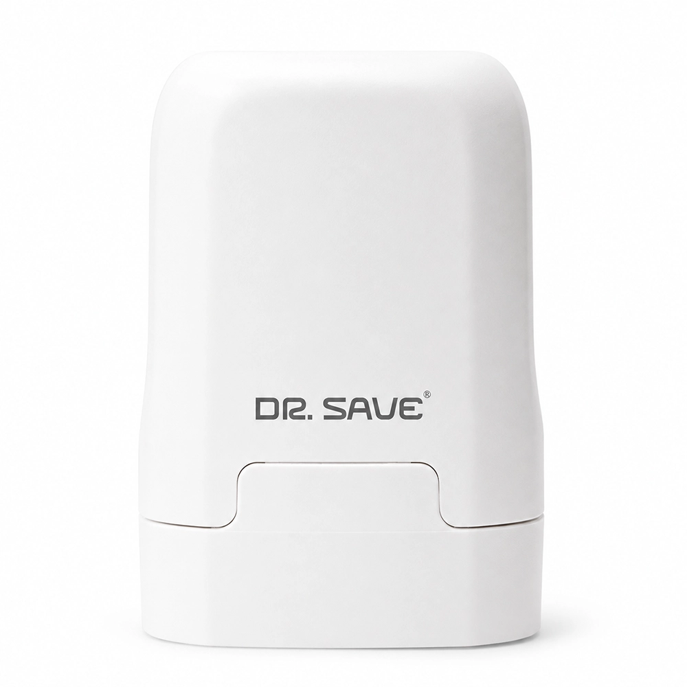 DR. SAVE Magic Air Pump White Front View